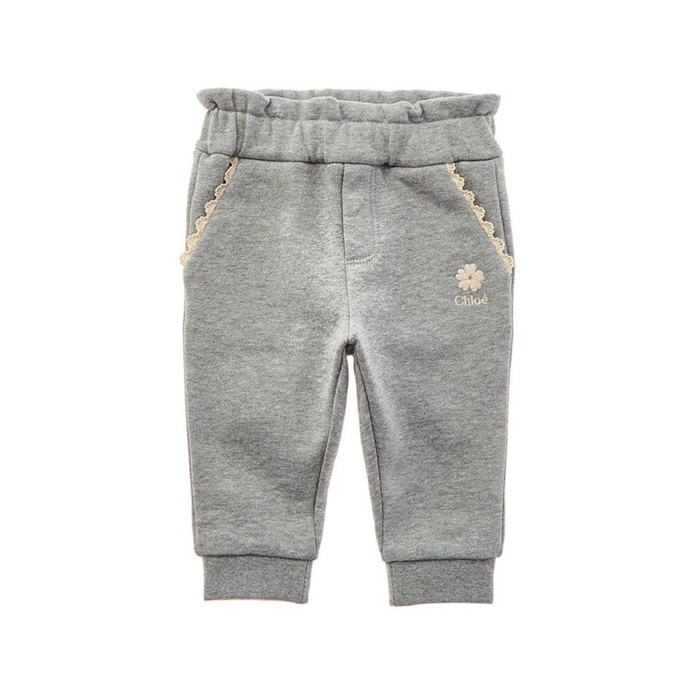 Chloé Girls  Jogger Pant, Grey